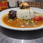 カラシビカレー 鬼金棒 - 鬼金棒カラシビカレーライス