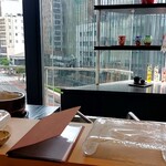 小倉 鮨 まつもと - カウンタ席からの光景