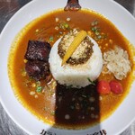 カラシビカレー 鬼金棒 - 鬼金棒カラシビカレーライス