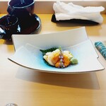 小倉 鮨 まつもと - 烏賊雲丹豆腐