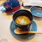 小倉 鮨 まつもと - えのき、しめじ、まいたけの茶碗蒸し
