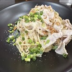 Maison R - 豚しゃぶパスタ。お肉もしっとりしてておいしかった