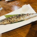 しゃぶしゃぶ文 - さんま塩焼き