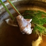 しのはら - トラ河豚でも一番美味しい部分を！