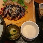 Chisou Koujiya - 肉料理御膳　豚とろ田楽味噌焼　とろろごはん