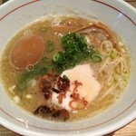 煮玉子白湯 大盛　2014年10月