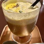 珈琲太郎本舗 - 南瓜がプラスされたウインナー珈琲の味わい