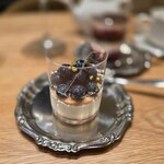 BONBONS DE K - ブルーベリーのチーズケーキ