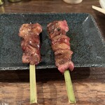 たまや - 　焼き具合絶妙のレバー