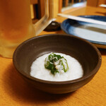 Regional cuisine × Shunsai Shungyo wo Ajiwau Akaneya Aomori ekimae ten - Appetizer (Okra and Yam)