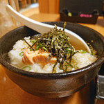 Regional cuisine × Shunsai Shungyo wo Ajiwau Akaneya Aomori ekimae ten - Ochazuke (Salmon)