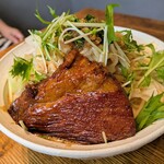 セキレイ - ごまクリーミィ冷やし中華　900円     チーズ100円