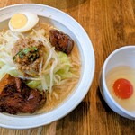 セキレイ - 限定Ａ  ラーメン    生たまごtp