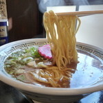 札幌つけ麺 札幌ラーメン 風来堂 - 醤油ラーメン（小林製麺さんの麺です）