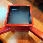 大村庵 - しっかりと白い、熱々の"蕎麦湯"は嬉しい。