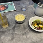 サブリナ パスタクラムチャウダー - 