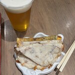 阪神名物 いか焼き - ビールセット、イカ焼き、和風デラ