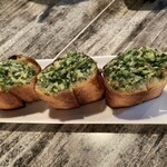 KISS'N  Little dining - ガーリックトースト