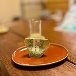 角甚 - お茶とお茶菓子…吉野本葛餅