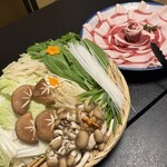 角甚 - お野菜もたっぷり