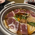 角甚 - 名物ぼたん鍋 大峰猪のモモ