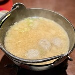 界 加賀 - めぎす汁（朝食1泊目）