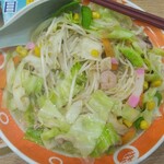 長崎ちゃんめん - 野菜ちゃんめん946円、上から(2025.8.13)