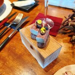 restaurant mamagoto - チュロス　若鶏の白レバームース