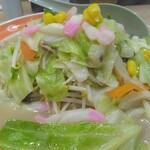 長崎ちゃんめん - 野菜ちゃんめん946円、野菜アップ(2025.8.13)