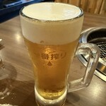 焼肉ホルモン じょうじ - 生中