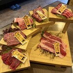 焼肉ホルモン じょうじ - 階段6種盛り