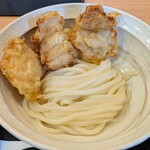 うどん 晴れ晴れ - 料理写真:とり天ぶっかけ