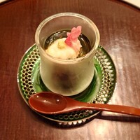 あざみ野 割烹 SEKIDO - 青森の岩モズクと春菊のお浸し