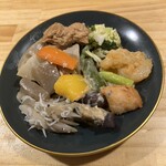 真菜板 - お通しの盛り合わせ