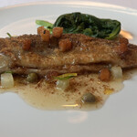 レストラン ル・ボワ(登大路ホテル) - あまごのムニエル