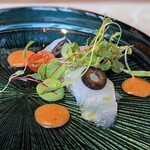 Rigel Restaurant & Bar - ヒラメのカルパッチョ