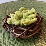 レストラン ル・ボワ(登大路ホテル) - 枝豆のフリット