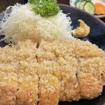 とんかつ 力亭 - 大ロースカツ定食(2,580円)