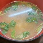とんかつ 力亭 - 豚汁