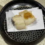 鮨ト酒肴 富かわ - 大分県産鱧唐墨