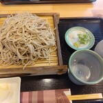 쿠루마야 - もりそば（大盛）　700円＋200円