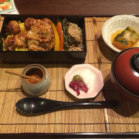 玄海 本店 - 焼き鳥重 ランチ