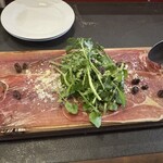 TORAのお肉屋さん - スペイン産生ハムとクレソンのサラダ(小)