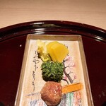 蓬左茶寮 - あおさ海苔の佃煮、梅のたたき、たくあん、白菜漬け