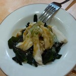 サイゼリヤ - 蒸し鶏の香味ソース