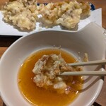 手打ちそば むら季  - 天つゆで