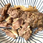 仙台中華そば 銘店嘉一 - 鶏チャーシュー切れ端