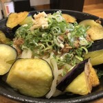 高浜や - 大きな揚げなすがゴロゴロとたくさん　o(^o^)o