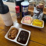 とんかつ零 浜松店 - 調味料、ドレッシング。