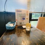 cafe RIN - 卓上。